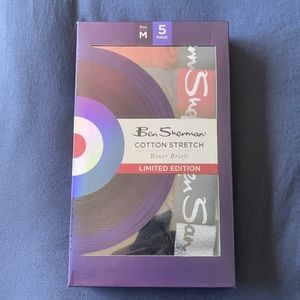 NWT Ben Sherman Mens 5 Pack Boxerbriefs Sz. M